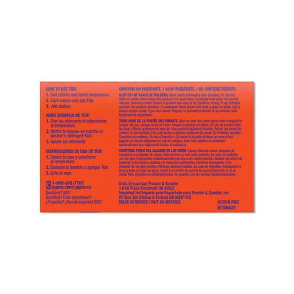 Vending-Design Powder Laundry Detergent 1.5 oz, 156/Carton