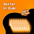 thumbnail image 4 of Windy City Novelties - 50 Pack - 4" Premium Glow Sticks (Orange), 4 of 6