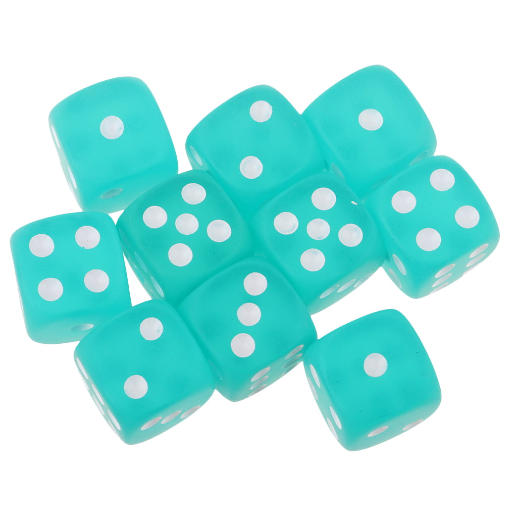 50pcs Polyhedral Dice for  RPG MTG Board Game Casino Toy 