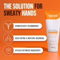 Carpe Antiperspirant Hand Lotion, A nonirritating, smooth lotion
