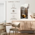 thumbnail image 5 of Elephant Stock Morning Cup Of Coffee Wall Art - Vertical Multi Panel Canvas - Kitchen Wall Decor - Food And Drink Multi Panel - Gray And Brown Decor - 24" x 52", 5 of 8
