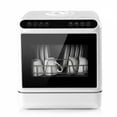 thumbnail image 5 of golytefs Countertop Dishwasher with 6L Built-in Water Tank Mini Dishwasher for Apartments, 5 of 8