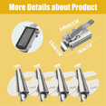 thumbnail image 3 of 5PCS Magnetic Seam Guide and Sewing Rolled Hem Presser Foot Set, Machine Hemmer 3/4/5/6mm, 3 of 4