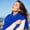 Dark blue, variant on Scarf For Women Soft Thin Lightweight Long Solid Scarves Elegant Versatile Tassel Wrap Shawl
