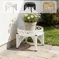thumbnail image 7 of Metal Plant Stand, 6.3'' Tall Plant Stand Rustproof 9.8'' Round Flower Pot Stand Modern Iron Art Small Plant Stand Decorative Plant Stands for Floor Windowsill Desktop, 7 of 7