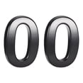 thumbnail image 7 of Uxcell 1.97" ABS Plating Self Adhesive House Number 0 Black 2 Pack, 7 of 7