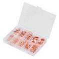 thumbnail image 1 of Junta de Cobre ANGGREK Junta de cobre de Sellado 220 piezas con Caja de Almacenamiento, 1 of 8