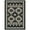 Black/Beige, variant on SAFAVIEH Veranda Johann Southwestern Indoor/Outdoor Area Rug, 2' x 3'7", Green/Terracotta