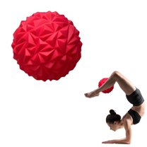 BESTSKY Exercise Ball,6.3*6.3*3.15in Excersing Ball,Anti-Slip Yoga Ball,Red