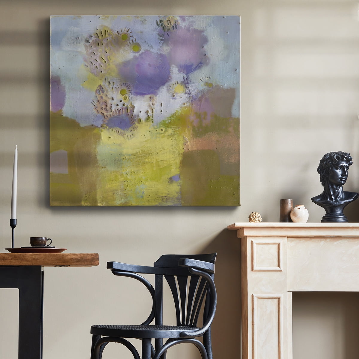 Wexford Home Blume II-Premium Gallery Wrapped Canvas, 16" x 16" - Ready to Hang