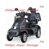 Afikim - Afiscooter S4 - Full Size Mobility Scooter - 4-Wheel - Dark Grey