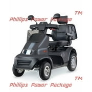 Afikim - Afiscooter S4 - Full Size Mobility Scooter - 4-Wheel - Dark Grey