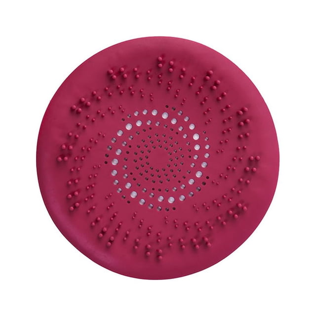 Colador de Fregadero Bearachild Filtro de Drenaje de Baño Rojo