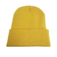 thumbnail image 1 of Guardurnaity Gorros, gorros con puños, gorros Uisex de punto, Skullies, gorro sin borde, accesorios de disfraces para esquiar en invierno y correr Sombreros jengibre amarillo Guardurnaity AP010843-32B, 1 of 6