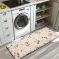 thumbnail image 3 of Pioneer Flower Floral Print Pattern Kitchen Rug Mat,Kitchen Runner Rugs Non Skid Washable,Decorative Kitchen Floor Mats for Kitchen,Sink,Laundry,17"x47.2", 3 of 7
