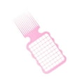 thumbnail image 2 of Afro Comb 2 in 's Styling Comb Curls Weave Dreadlocks Comb Tool Pink, 2 of 10