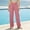 Pink, variant on Sevevn Women's Straight Leg SweatPants Elastic High Waist Full Length Casual Trousers with Side Pockets Black L