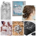 thumbnail image 4 of Becaristey Silver Silvery Foil Flakes For Golding High Cost-effectiveness Fine Workmanship Good 1Set, 4 of 6