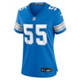 thumbnail image 2 of Women's Nike Derrick Barnes  Blue Detroit Lions Team Game Jersey, 2 of 3