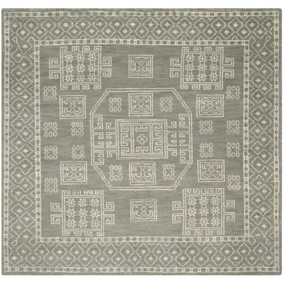 SAFAVIEH Kenya Collection KNY635A Hand-knotted Grey Rug