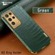 thumbnail image 3 of For S24 Ultra ZROTEVE Crocodile Leather Plating Silicone Soft Cover For Samsung Galaxy S23 S22 S21 S20 FE Note 20 10 Plus Case, 3 of 5