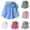 Blue, variant on Girls Mini Skirts Bow Ruffle Oktoberfest Wrap Apron Skirt High Waisted Short Tennis Beer Festival Dress Clothes Size 3-12 Years Grey