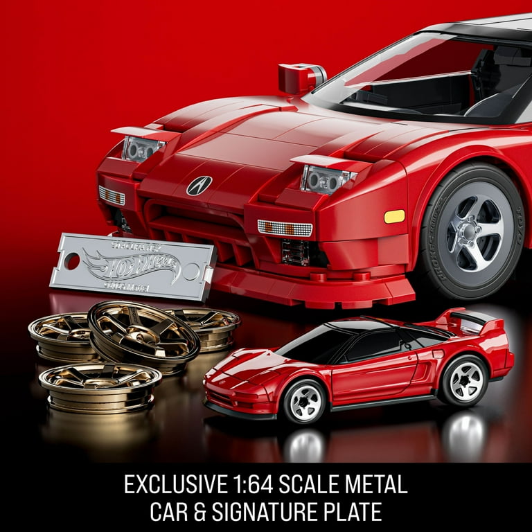 HotWheels 90 Acura NSX 組み立て式ミニカー Amazon.com: Hot Wheels '90 Acura NSX (Yellow), HW: The '90s