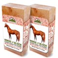 thumbnail image 1 of Bloques de sal rosa del Himalaya para caballos Himalayan Nature, pack de 2, 2,7 kg, 1 of 8