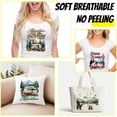 thumbnail image 6 of 6pcs/Set PET Forest Travel Heat Transfer Stickers Forest Adventure Iron on Transfers Iron on Patches Stickers Washable Heat Transfer Paper for Clothing T-Shirt Jeans Backpacks DIY Applique, 6 of 7
