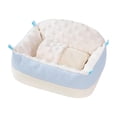 thumbnail image 1 of Almencla Hamster Bed Comfortable Hideout Toy Hamster Hanging Bed Cage Accessory Small Pet Blue, 1 of 8