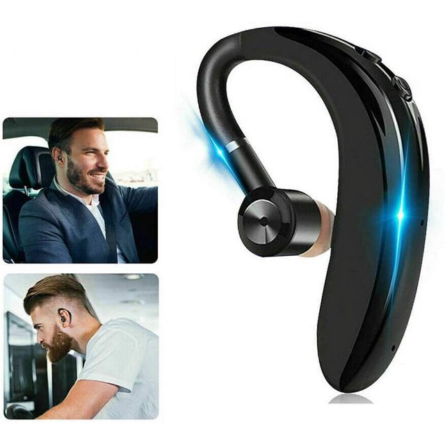 Auriculares Bluetooth para negocios Auriculares inalámbricos deportivos Tipo de terminal giratorio de 180 ° Auriculares Bluetooth 5.0 180 H de espera prolongada para llamadas de voz Música silenciosa