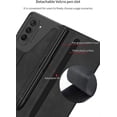 thumbnail image 2 of case for Samsung Z Fold 5 Case with S Pen Holder - Premium Leather Wallet Case, Built-in Screen Protector, Detachable Pen Slot - Compatible with Samsung Galaxy Z Fold 5, Cloud Green, 2 of 8