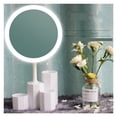 thumbnail image 1 of LED Makeup Mirror Desktop Lamp USB Charging Light Touch Dimme Cosmetic Mirror With Storage Makeup Natural Light Vanity Mirrors ,Widely Use, 1 of 7