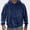 Navy, variant on HOMADLES Men's Fleece Lined Hoodies for Men Winter Warm Long Sleeve Pullover Hoodie Loose Fit Casual Hoodies Sweatshirt Navy Size S