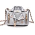 thumbnail image 1 of Bolso bandolera mujer piel bolso bandolera bolso chaqueta gris TUNC Sencillez, 1 of 5