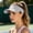 Light Gray, variant on Rove Studio Women's Athletic Sun Visor, UPF 50+ Breathable Sun Hats for Women for Tennis, Running & Sports Black One Size