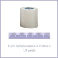 thumbnail image 5 of McKesson Surgical Tape, Non-Sterile Transparent Medical Tape, 2 in x 10 yd, 6 Rolls, 12 Packs, 72 Total, 5 of 12