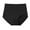 Black, variant on Bigersell High Waist Underwear Women Clearance Crotchless Panties Bikini Panty Style P-936 Polyester Cheeky Panties High Waisted Thongs Ladies Briefs High Waist Women's Panties Purple XL
