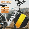 thumbnail image 5 of Goldoro Electric Bike 26" X7 Aluminum Alloy Mountain Bike for Adults 350W/36V, Max 18 mph, 21 Speed, 5 of 7