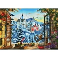 thumbnail image 2 of DIAMOND ART CLUB Mountain Castle Diamond Painting Kit, 2 of 4