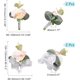 thumbnail image 2 of Juego de 4 ramilletes de flores para muñeca de 2 estilos, juego de ramilletes de flores para muñeca, juego de ramilletes de rosas y peonías artificiales, cinta de seda, pulsera de novia, ramilletes, 2 of 6