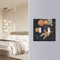 thumbnail image 4 of Yayeee Toggle Light Switch Wall Plate 2-Gang 4.56"x4.48" Decorative Outlet Cover, Retro Watercolor Planet, 4 of 7