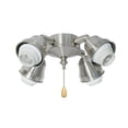 thumbnail image 2 of Kathy Ireland Home By Luminance Brands Cffc4 Four Adjustable Arm Light Fitter - Silver, 2 of 2