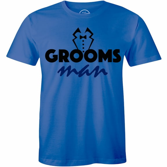 Grooms Man Wedding Marriage Wifey Hubby Engaged for Men T-Shirt