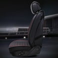 thumbnail image 2 of FlyFlise PU Leather Auto Seat Cover Universal Car Front Seat Car Seat Protector, 2 of 6