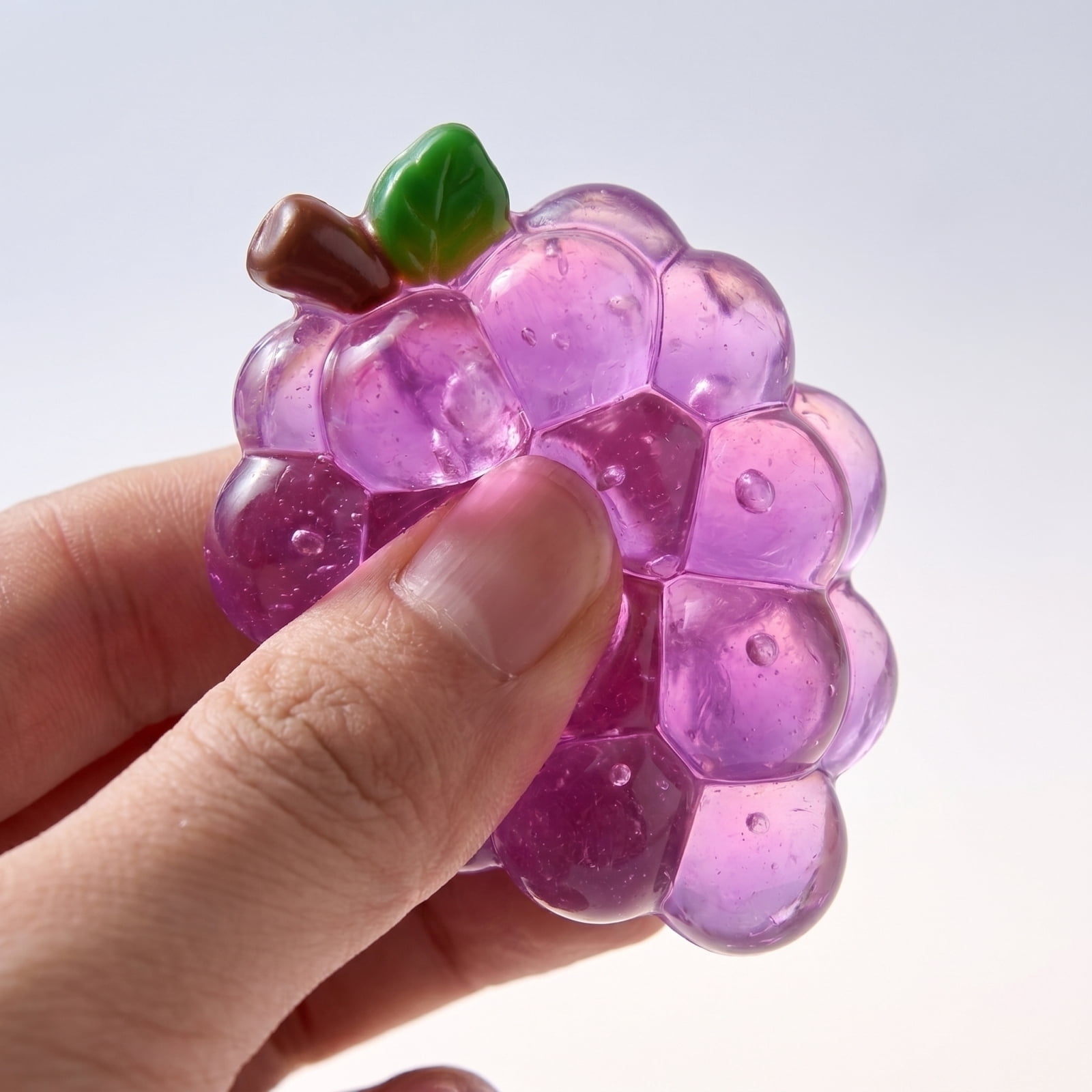 6 Pack Fruit Squishy Toys - Soft Fruit Shaped Slow Rising Fruit Squeeze Stress Balls ,  Sensory Stress Relief Fidget Toys for Kids & Adults