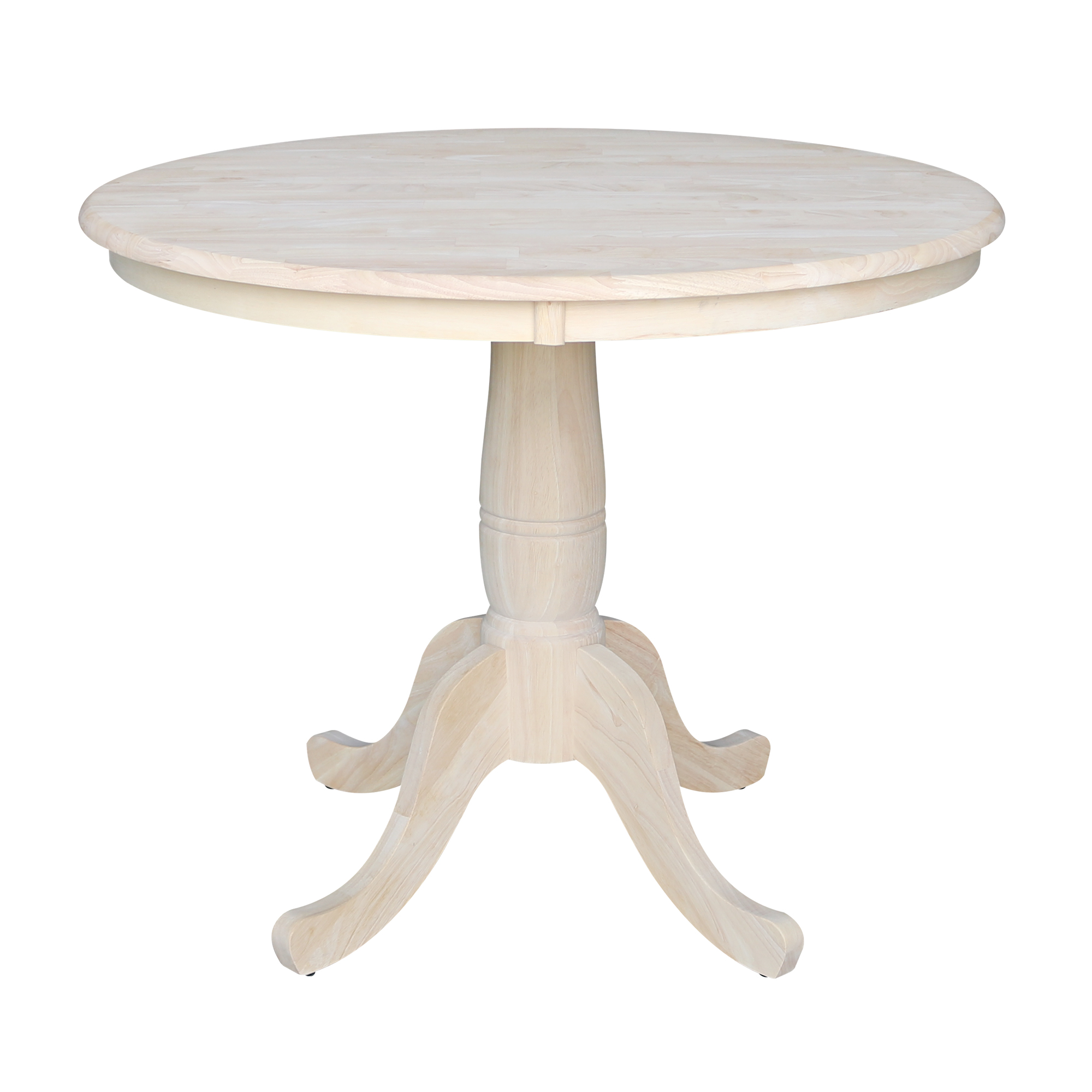 International Concepts 36" Round Top Pedestal Table, 30" H