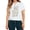Black-1, variant on Women's Vintage White Wildflower Floral Graphic Short Sleeve Crewneck T-Shirt Casual Boho Botanical Tees