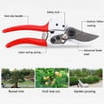 thumbnail image 4 of Podadora de árboles, tijeras para plantas de arbustos y cortador de rosas, tijeras de podar de mano afiladas, herramienta de jardinería ergonómica para cortes sin esfuerzo, 4 of 5