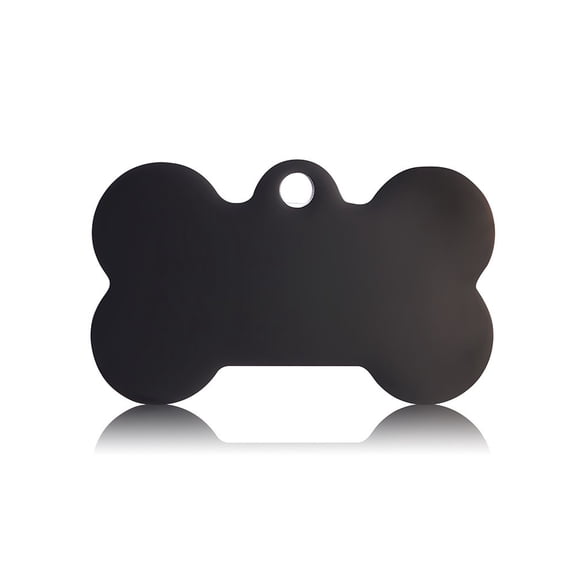 Meggemo Stainless Steel Pet ID Tag Custom Engraved Nameplate for Dogs Cats Anti Lost Identification Tag Personalized Pet Accessory